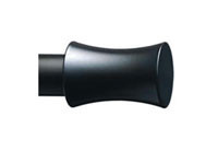 Nouvelle metal pole set with finials and brackets Modern Collection